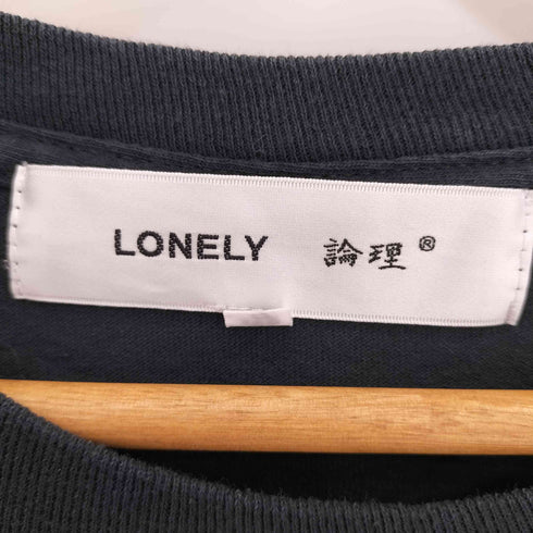 ロンリー LONELY 論理 BLACK LAIN LONELY YU LONG SLEEVE メンズ JPN:XL