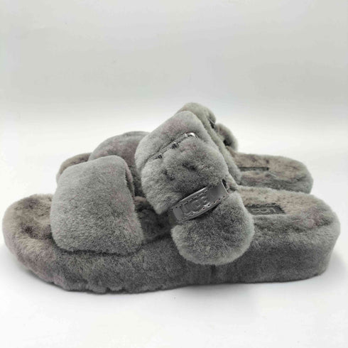 アグ UGG Fuzz Yeah アズ イヤー シープスキン バックレス サンダル レディース JPN:24