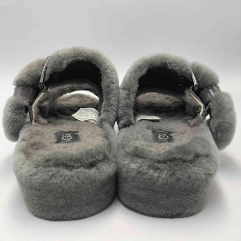 アグ UGG Fuzz Yeah アズ イヤー シープスキン バックレス サンダル レディース JPN:24