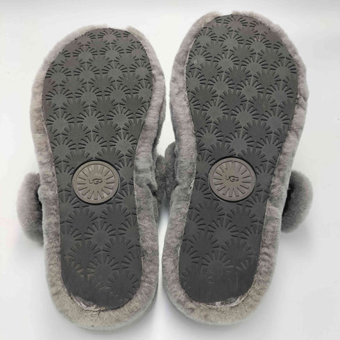 アグ UGG Fuzz Yeah アズ イヤー シープスキン バックレス サンダル レディース JPN:24
