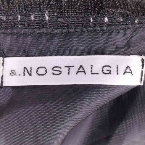 ノスタルジア &.NOSTALGIA ツイードブラウス レディース JPN:M