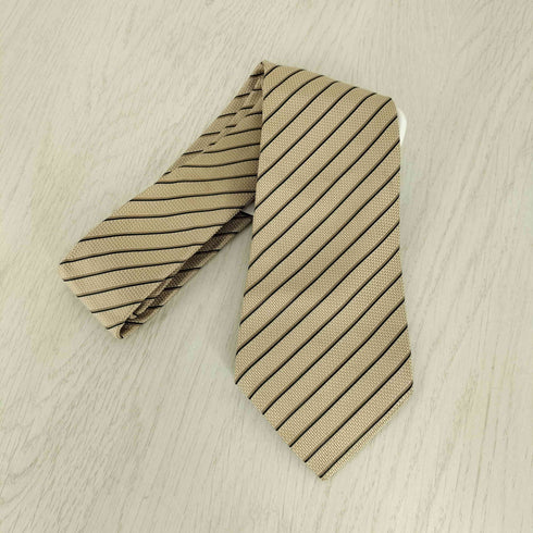 アルマーニコレツィオーニ ARMANI COLLEZIONI イタリア製 シルク ストライプ ネクタイ メンズ