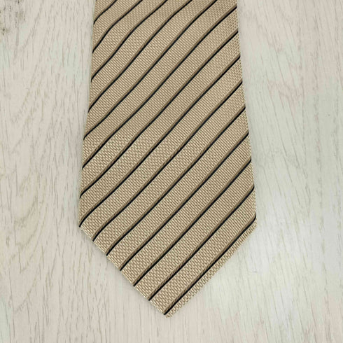 アルマーニコレツィオーニ ARMANI COLLEZIONI イタリア製 シルク ストライプ ネクタイ メンズ