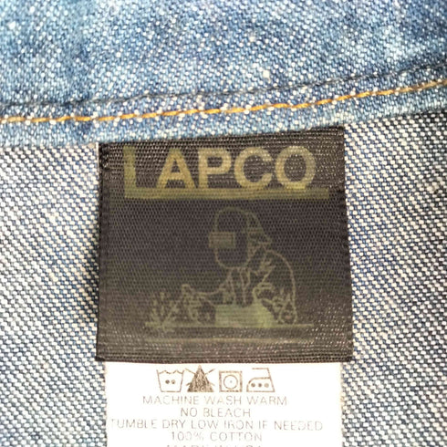 ラプコ Lapco USA製 切替カバーオール メンズ JPN:M