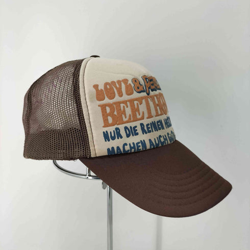 キャピタル KAPITAL LOVE&PEACE AND BEETHOVEメッシュキャップ メンズ ONE SIZE