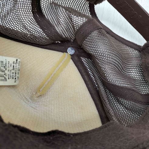 キャピタル KAPITAL LOVE&PEACE AND BEETHOVEメッシュキャップ メンズ ONE SIZE