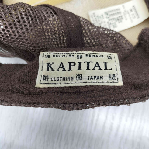 キャピタル KAPITAL LOVE&PEACE AND BEETHOVEメッシュキャップ メンズ ONE SIZE