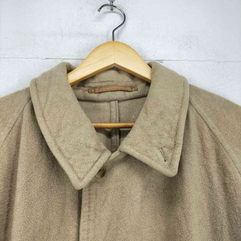 バーバリーズ BURBERRYS MADE IN ENGLAND Pure Cashmere カシミヤステンカラーコート メンズ