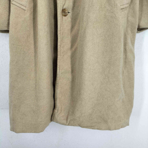 バーバリーズ BURBERRYS MADE IN ENGLAND Pure Cashmere カシミヤステンカラーコート メンズ