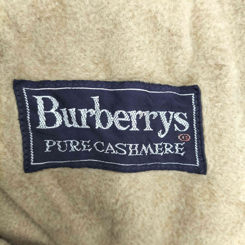 バーバリーズ BURBERRYS MADE IN ENGLAND Pure Cashmere カシミヤステンカラーコート メンズ