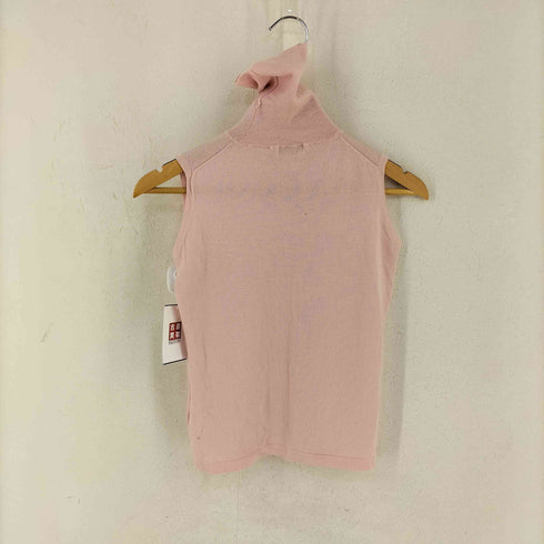 バーニーズニューヨーク BARNEYS NEWYORK ハイネックウールベスト レディース 40