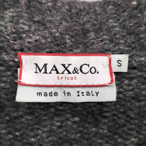 マックスアンドコー MAX & CO. イタリア製 ローゲージ ドライバーズニット レディース import:S