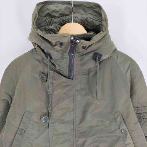 アルファインダストリーズ ALPHA INDUSTRIES N-3B ミリタリー フライト ジャケット メンズ import:L