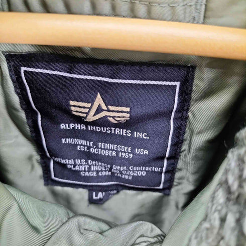アルファインダストリーズ ALPHA INDUSTRIES N-3B ミリタリー フライト ジャケット メンズ import:L