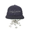 ヨウジヤマモト Yohji Yamamoto 59FIFTY ロゴ刺繍 ベースボールキャップ メンズ 57.7cm