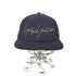 ヨウジヤマモト Yohji Yamamoto 59FIFTY ロゴ刺繍 ベースボールキャップ メンズ 57.7cm