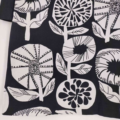 マリメッコ marimekko 花柄 七分袖 チュニックワンピース レディース SMS