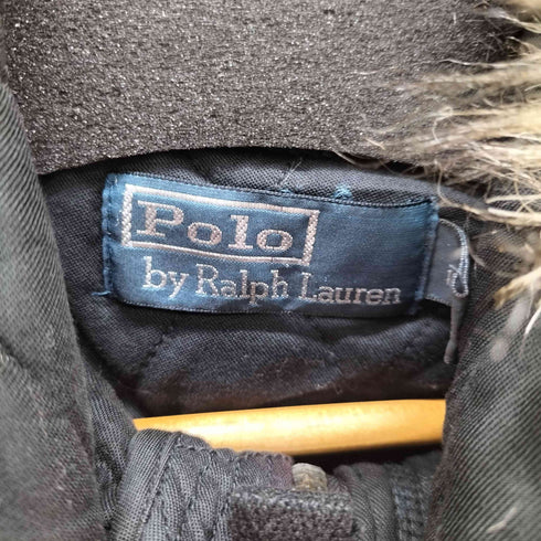 ポロバイラルフローレン Polo by RALPH LAUREN 中綿 ボアファーフーディー ジップジャケット メンズ JPN:S