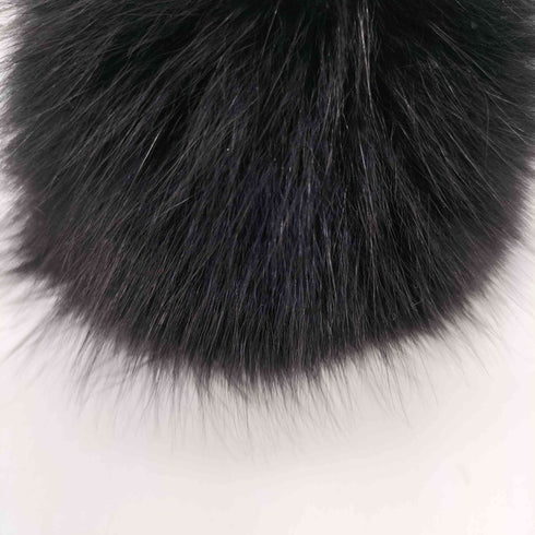 フルラ FURLA イタリア製 ファー ポンポン チャーム レディース