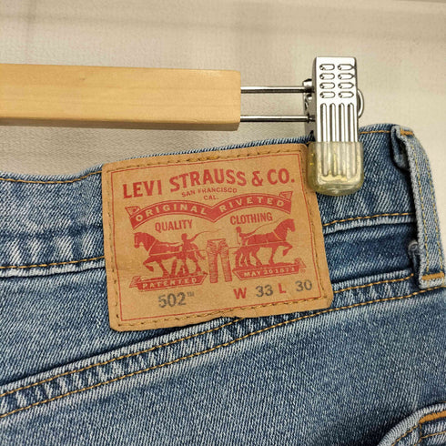リーバイス Levis 502 ジップフライ デニムパンツ メンズ W33 L30