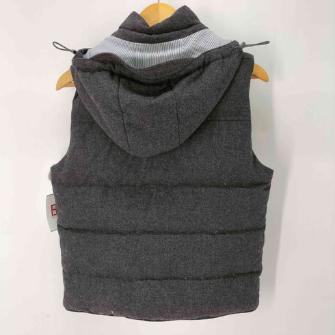 フォーワンセブンバイエディフィス 417 by EDIFICE ダウンフーディーベスト メンズ