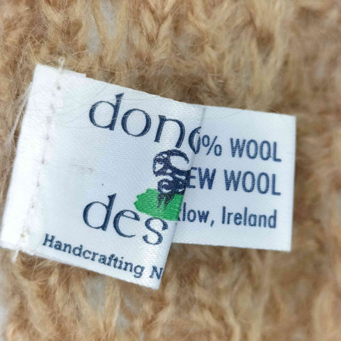 DONEGAL DESIGN ウールかぎ編みマフラー レディース