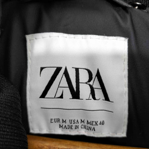 ザラ ZARA ファー付きダウン レディース import:M