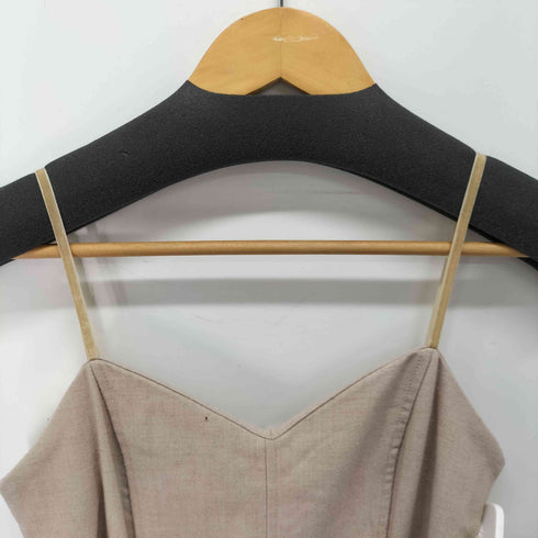 リリーブラウン Lily Brown 20AW 異素材切替えキャミワンピース レディース ONE SIZE