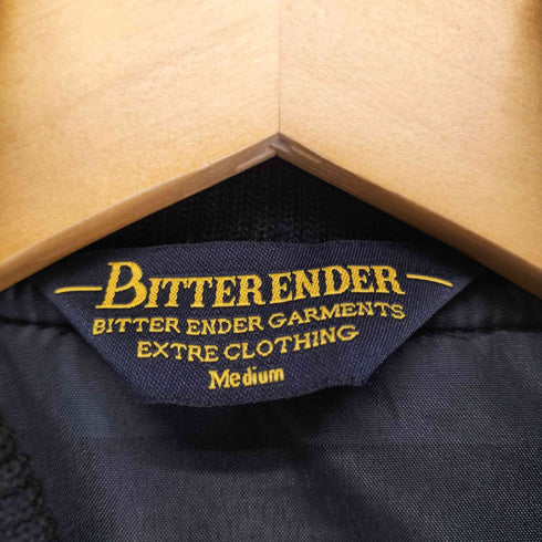 BITTER ENDER ワッペン&刺繍デザインバーシティージャケット メンズ M