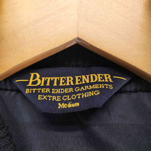 BITTER ENDER ワッペン&刺繍デザインバーシティージャケット メンズ M