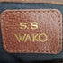 ワコー WAKO シボ革 レザー セカンド バッグ レディース