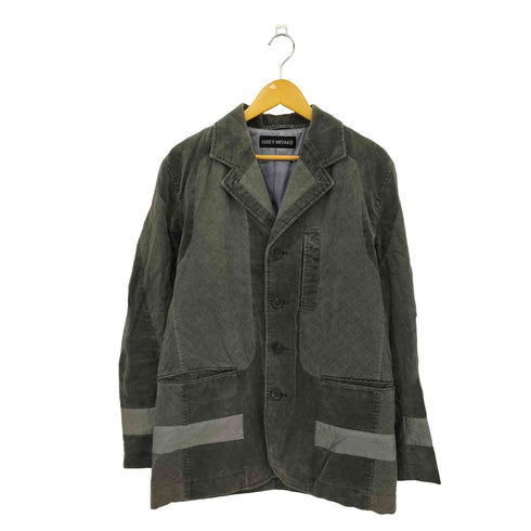 イッセイミヤケ ISSEY MIYAKE 07AW 黒タグ 顔料染め リフレクター 切替 4B テーラードジャケット メンズ JPN:3