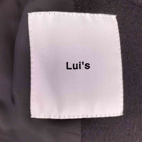 ルイス Luis ノーカラーコート メンズ