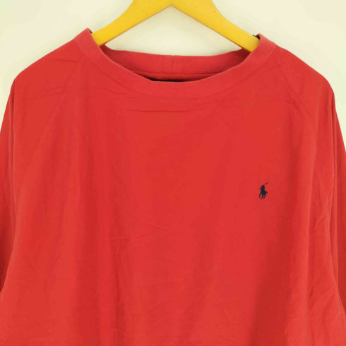 ポロバイラルフローレン Polo by RALPH LAUREN 90S マカオ製 ポニー刺繍 裏地メッシュラグランスリーブ ナイロン プルオーバー メンズ import:L