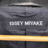 イッセイミヤケ ISSEY MIYAKE 09SS 黒タグ A.POC シルクブレンド チェック切替 3B テーラードジャケット メンズ JPN:3