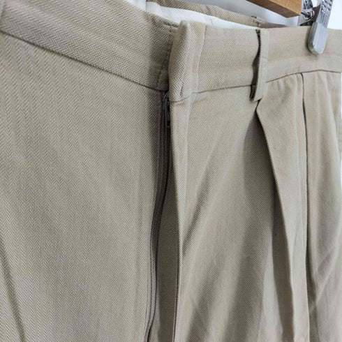 ポロバイラルフローレン Polo by RALPH LAUREN 90S ドミニカ製 2タック ジップフライ テーパード コットン スラックス メンズ
