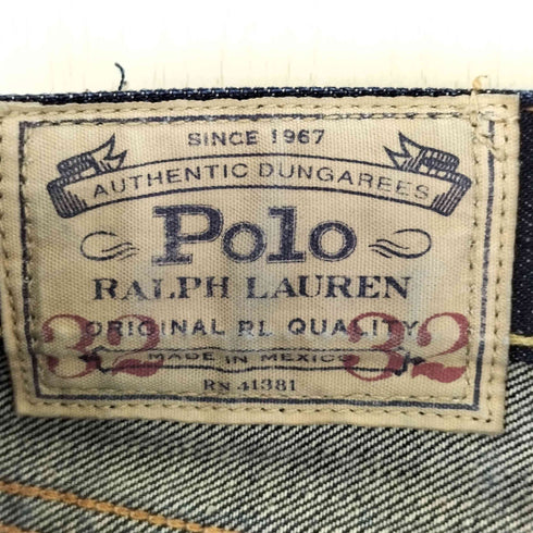 ポロラルフローレン POLO RALPH LAUREN ジップフライデニムパンツ メンズ 32×32