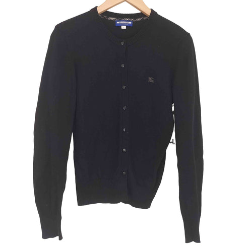 バーバリーブルーレーベル BURBERRY BLUE LABEL クルーネックカーディガン レディース EUR:38