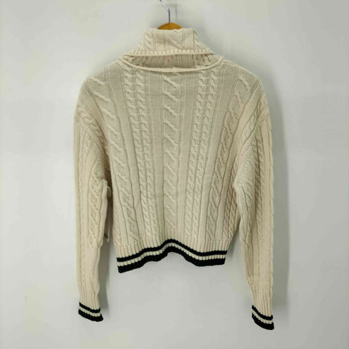 ザラ ZARA セーラーカラーケーブルニット レディース JPN:L