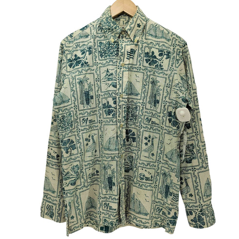 レインスプーナー Reyn Spooner ラハイナセーラー ロングスリーブアロハシャツ メンズ import:XS