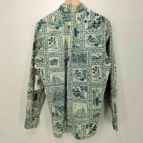 レインスプーナー Reyn Spooner ラハイナセーラー ロングスリーブアロハシャツ メンズ import:XS