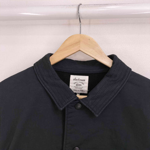 ジャックマン Jackman Heavy Sweat Stretch Coach Jacket ヘビー スウェット コーチ ジャケット メンズ JPN:M