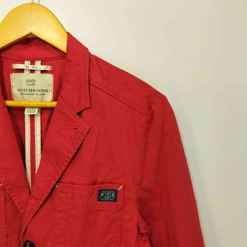 スコッチアンドソーダ SCOTCH&SODA コットンワークテーラードジャケット メンズ import:S