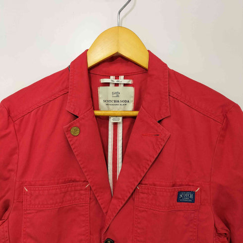 スコッチアンドソーダ SCOTCH&SODA コットンワークテーラードジャケット メンズ import:S