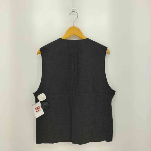 イッセイミヤケメン ISSEY MIYAKE MEN 00SS 銀タグ レーヨン 中綿 パデッド クルーネック 6B ベスト メンズ JPN:3