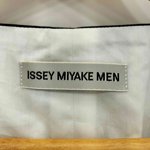 イッセイミヤケメン ISSEY MIYAKE MEN 00SS 銀タグ レーヨン 中綿 パデッド クルーネック 6B ベスト メンズ JPN:3