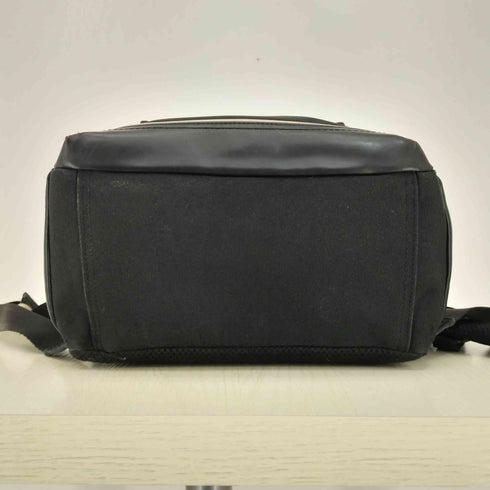 ムスタッシュ MOUSTACHE レザー切替 大容量 スクエア型 リュック メンズ