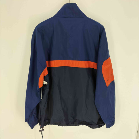 アイゾッド IZOD 90S 裏地フリース ハーフジップ ドローコード アノラック ジャケット メンズ import:L