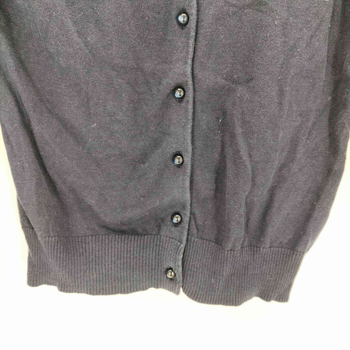 ブルーレーベルクレストブリッジ BLUE LABEL CRESTBRIDGE シルク混クルーネックカーディガン レディース JPN:38