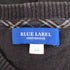 ブルーレーベルクレストブリッジ BLUE LABEL CRESTBRIDGE シルク混クルーネックカーディガン レディース JPN:38